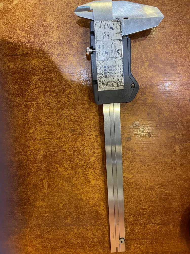 Skaitmeninis slankmatis 150 mm 6 colių IP67 3V/RD1.5 TESA-CAL