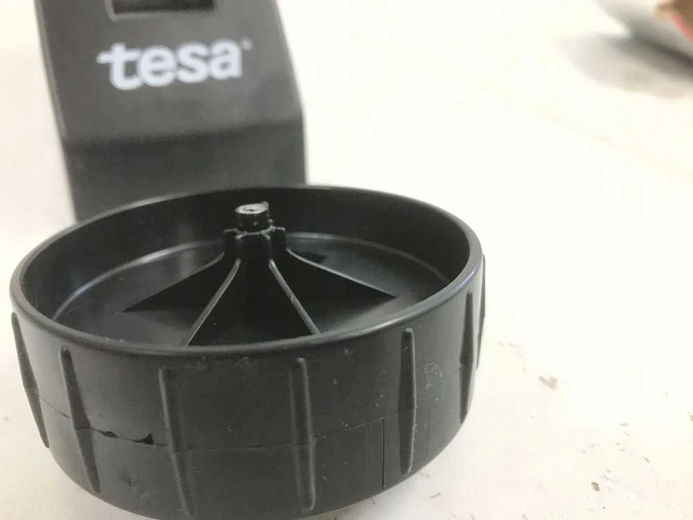 Tesa Tapedispenser sort bordmodel tesa easy cut max. 25mmx66m tape