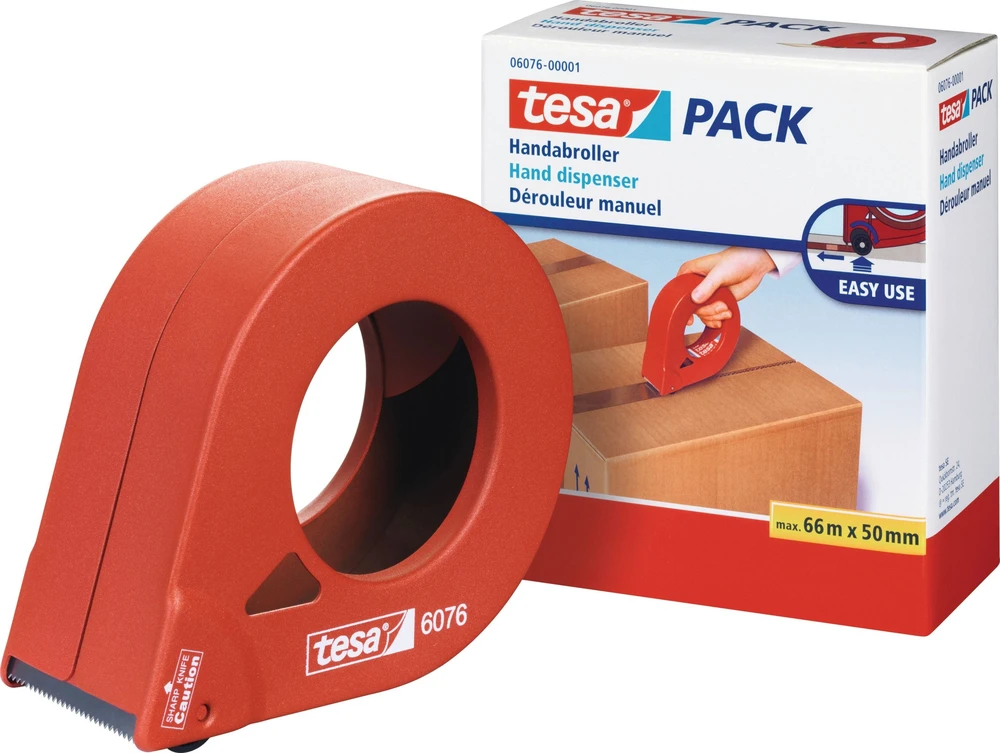 Tesa Tapedispenser 6076, passer til tapebredde op til 50 mm