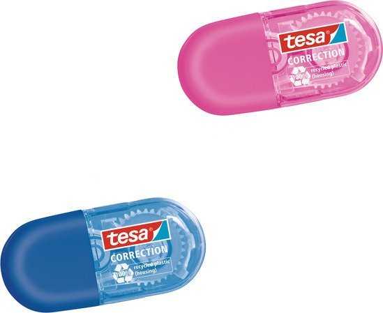Tesa TESA 59817-00000 taśma korekcyjna 6 m Mėlyna, Rožinė 2 vnt.