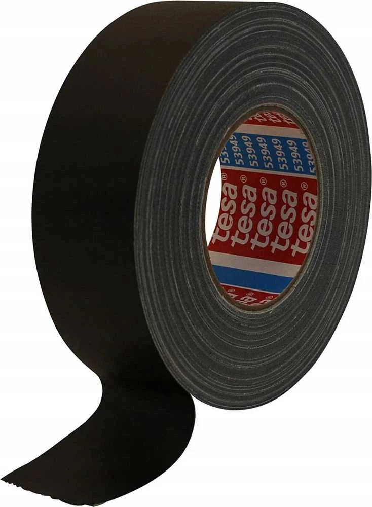 Tesa Tesa Duct Tape 50m x 50mm Gaffer juosta juodas 53949