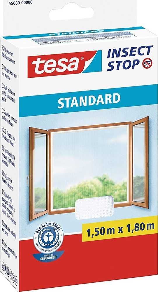 Tesa Tinklelis nuo vabzdžių Standard Lip juosta 1,5x1,8 m balta