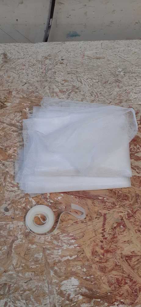 Tesa Tinklelis nuo vabzdžių Standard Lip juosta 1,5x1,8 m balta