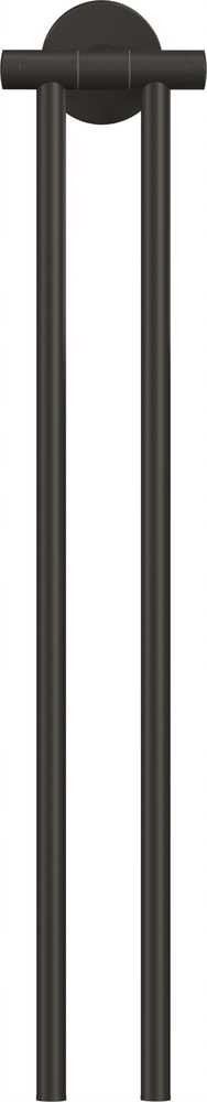 Tesa TESA MOON Juodas rankšluosčių laikiklis, 2 rankšluosčių kabyklų, lipnus metalas