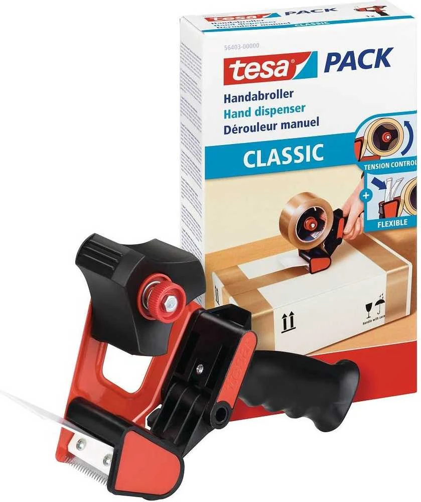 Beiersdorf Tesa TESA Tesapack juodas dozatorius