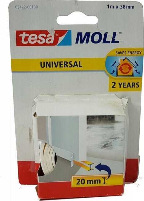 Tesa tesafilm rolka 7,5m 12mm dwustronny blister 2vnt..