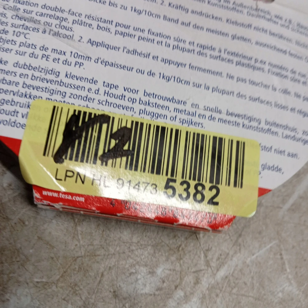 Tesa TESA Powerbond 5 m montavimo juosta 55751-00001-03