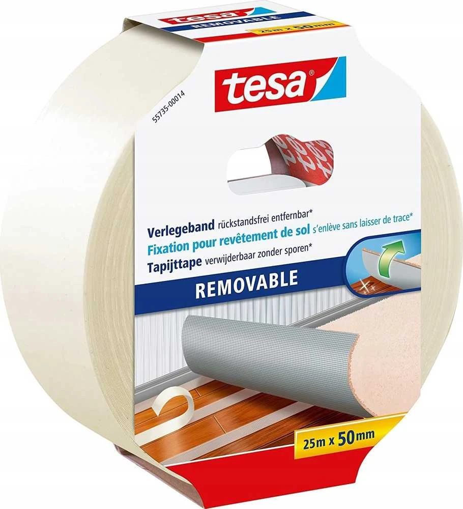 Tesa tvirtinimo juosta lengvai nuimama, nepaliekanti likučių, 25 m x 50 mm