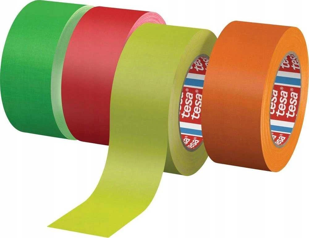 Tesa tesaband lipni juosta, 25 m x 19 mm, neoninė oranžinė