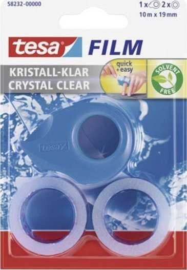 Tesa tesafilm Mini Abroller 3 Spalvos + 2x tesafilm 10/19 Kris.-K.