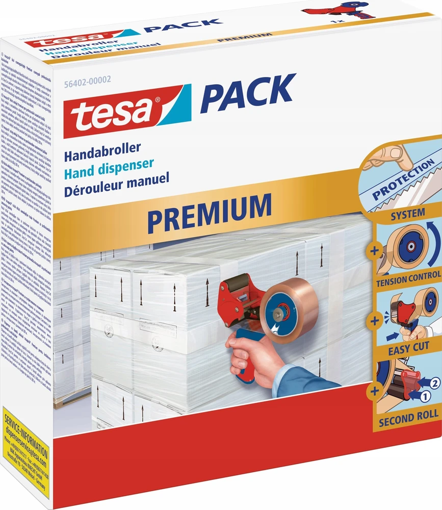 Tesa tesapack Handabroller Premium
