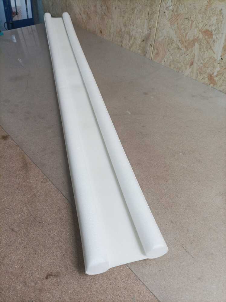 Tesa tesamoll Grindų tarpinė dviguba 0,95 m x 25 mm balta