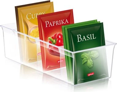 Sandėliavimas - virtuvės 4FOOD spalvos skaidri tescoma