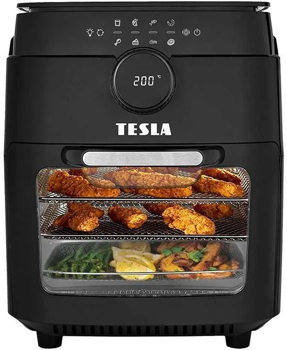 Gruzdintuvė Tesla AirCook & Grilis QG800 Wi-Fi 12 l juoda