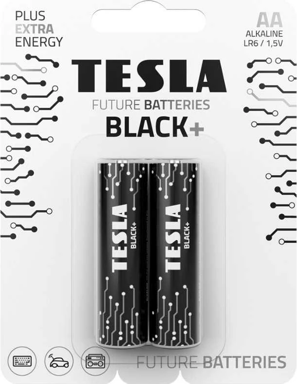 TESLA Alkalinė Baterija LR6 B2 1.5V 2 Vnt.