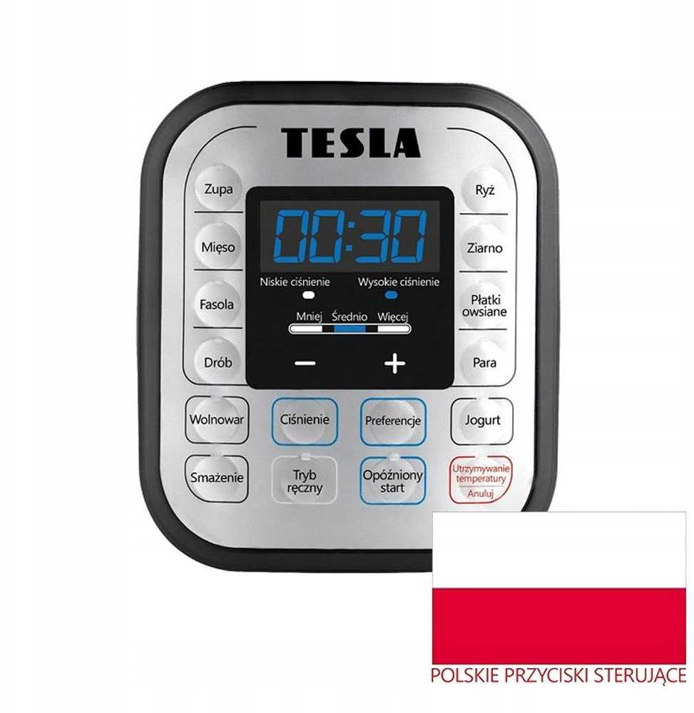 TESLA EliteCook K70 WI-FI 11in1 sidabrinė