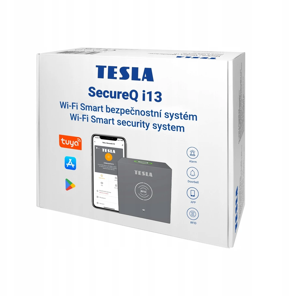 Tesla SecureQ i13 išmanioji WiFi apsaugos sistema