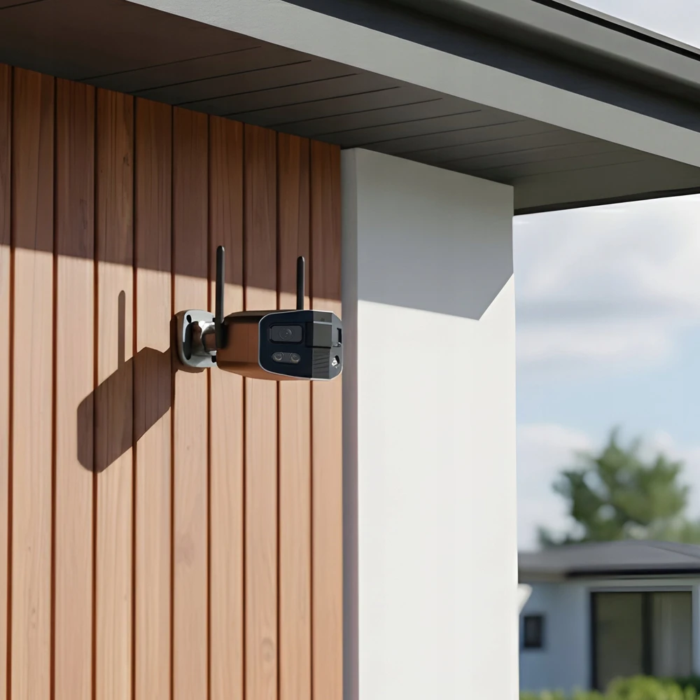 Kamera IP Tesla TESLA SecureQ SC35 Kamera zewnętrzna smart Wi-Fi, LAN, 4MP su syreną