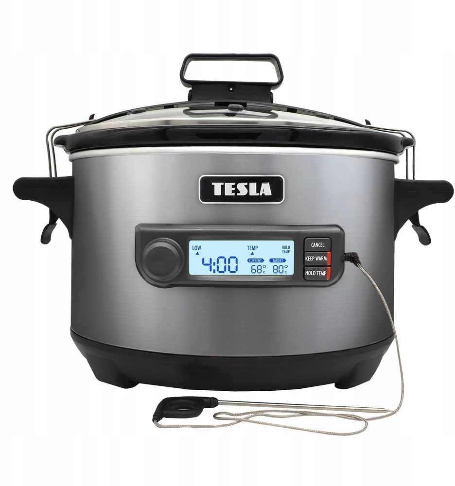 Tesla TESLA SlowCook S900 Plus Lėtpuodis su temperatūros zondas