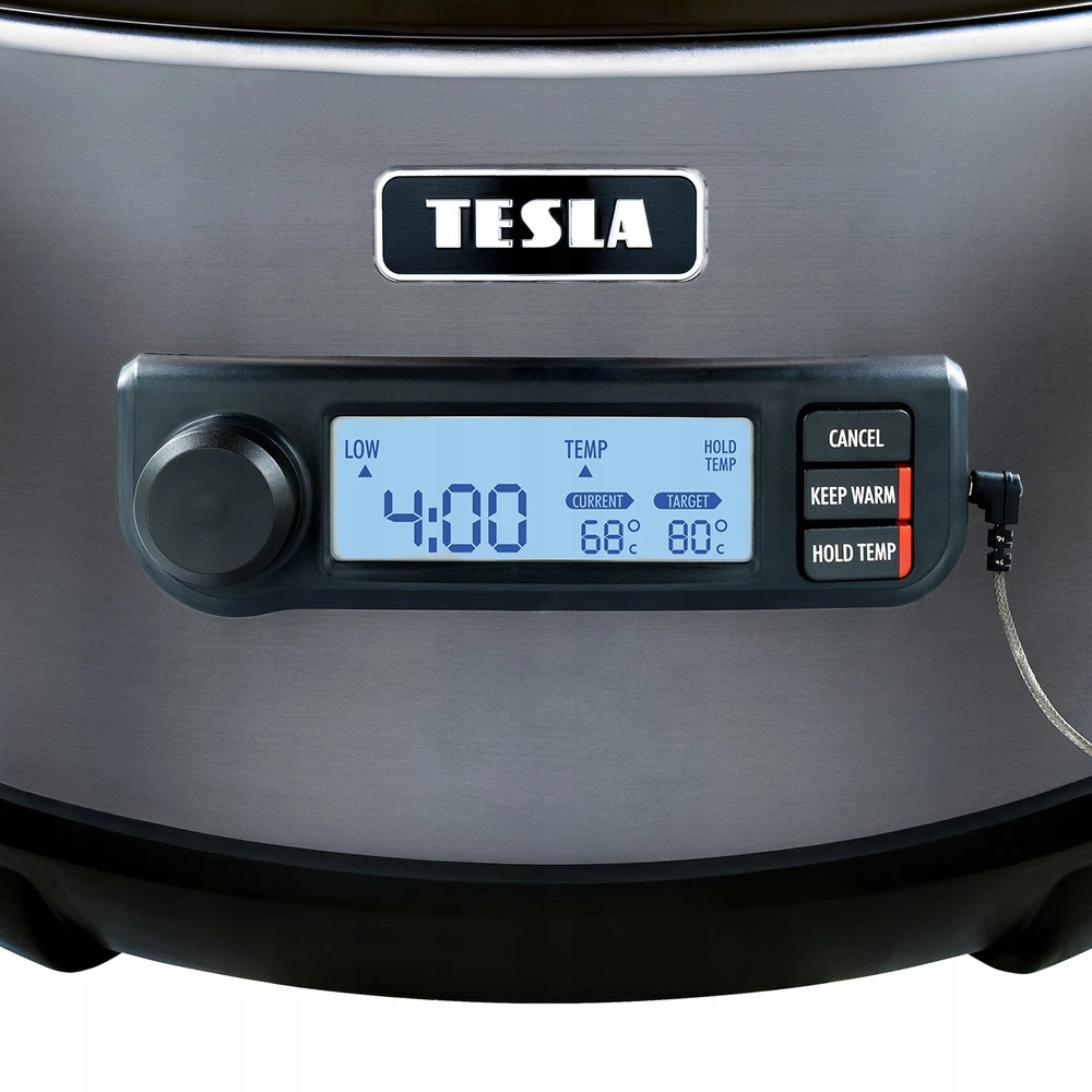 Tesla TESLA SlowCook S900 Plus Lėtpuodis su temperatūros zondas