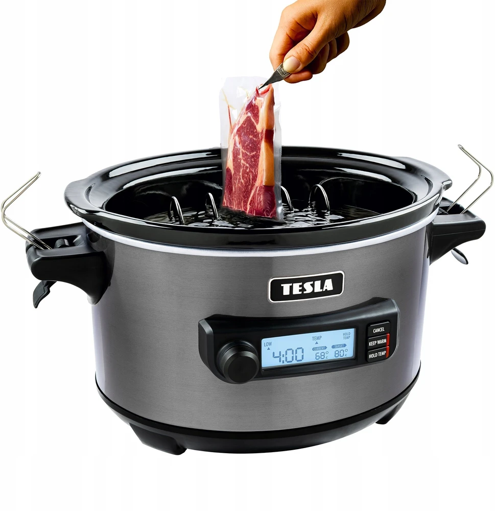Tesla TESLA SlowCook S900 Plus Lėtpuodis su temperatūros zondas