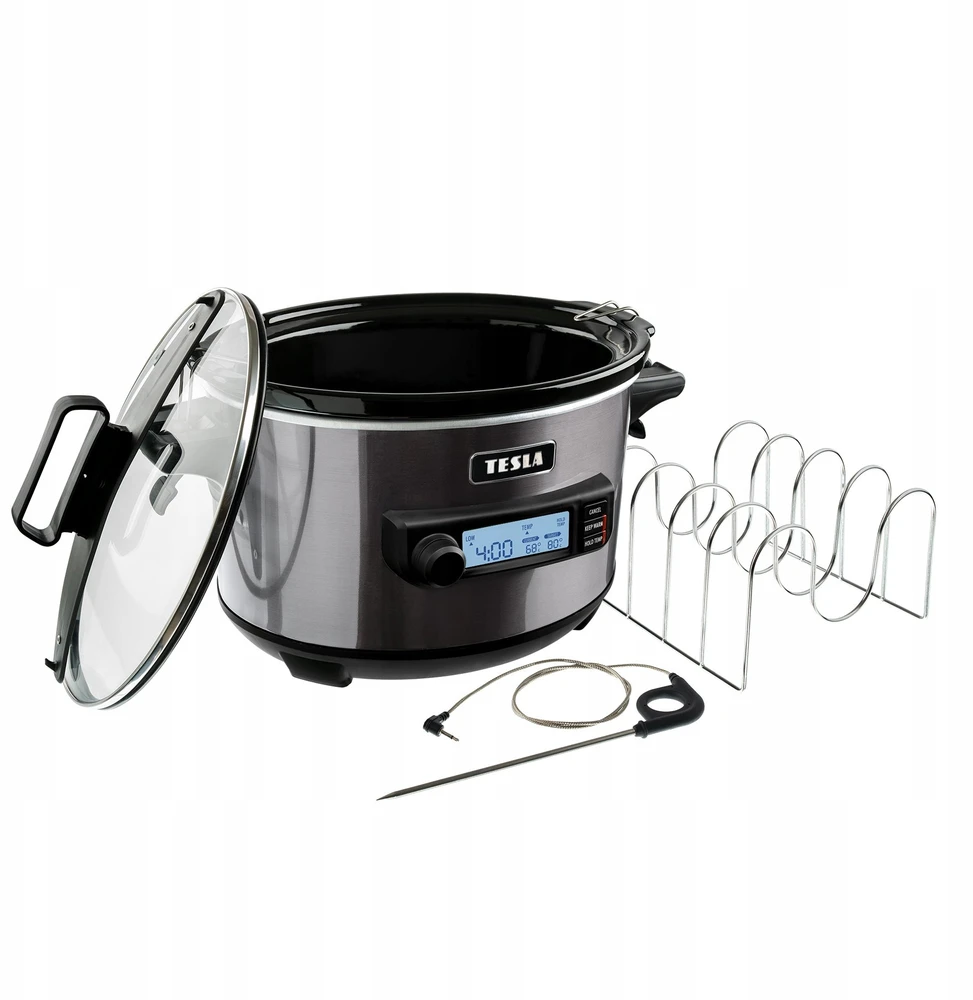 Tesla TESLA SlowCook S900 Plus Lėtpuodis su temperatūros zondas