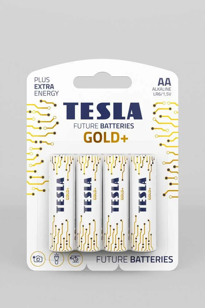 Tesla TESLA Sidabrinis Alkaline baterie AA (LR06, tužková, shrink) 10 ks