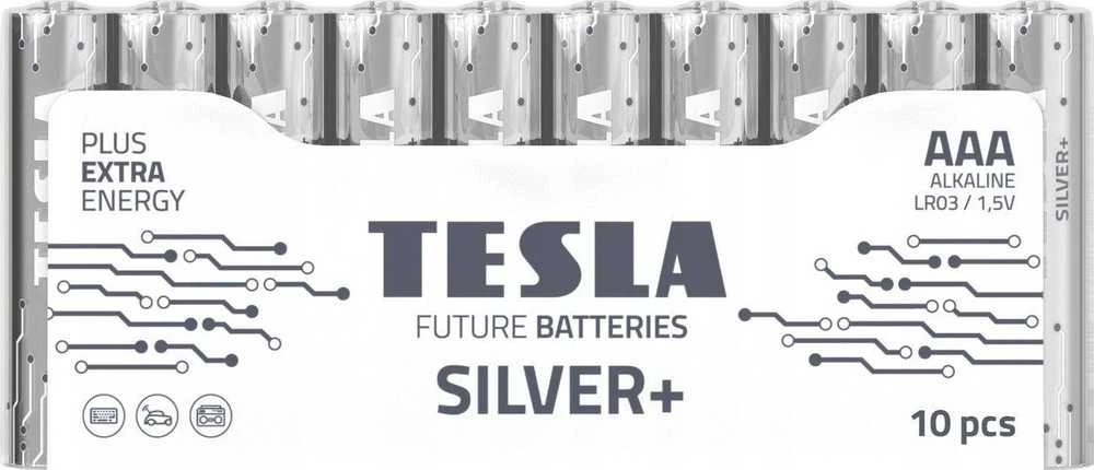 Tesla AAA šarminės baterijos, 10 vnt.