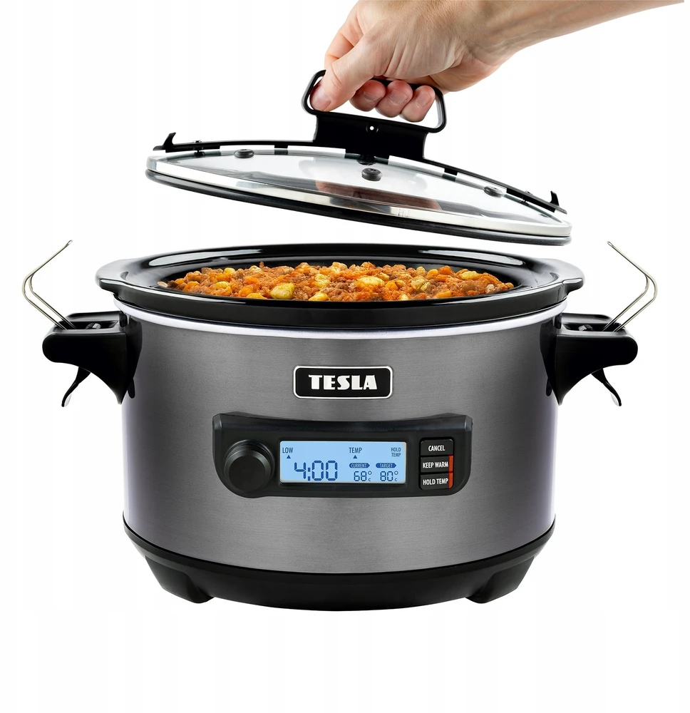 Tesla TESLA SlowCook S900 Plus Lėtpuodis su temperatūros zondas