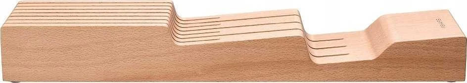 Fiskars medinis peilių dėklas stalčiui