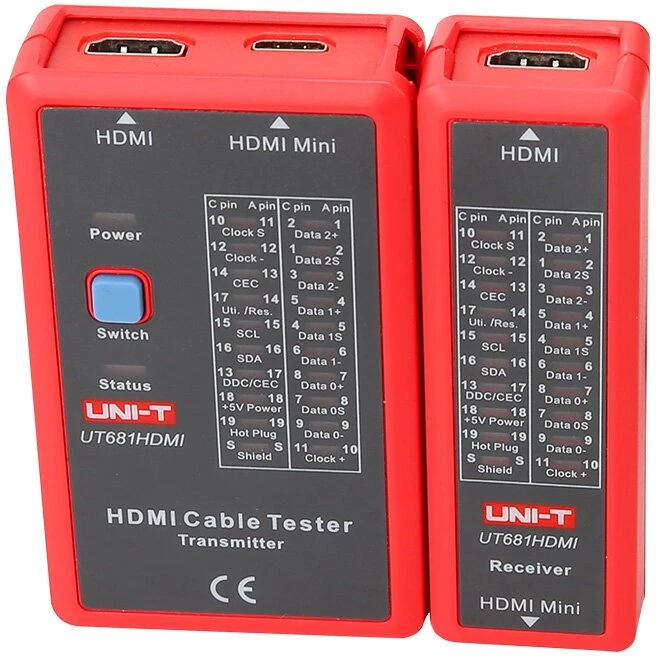 Uni-t Testeris HDMI kabeliui UT681HDMI