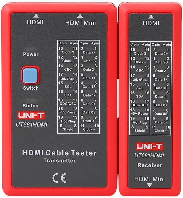 Uni-t Testeris HDMI kabeliui UT681HDMI