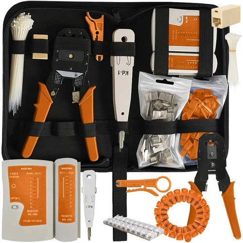 Bigstren Cable Tester - Bigstreen 25834 Network Kit