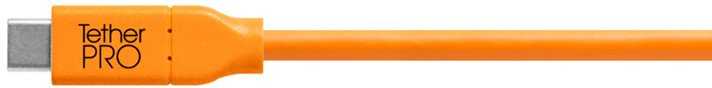 Kabelis USB Tether Tools Pro CUCA415 USB-C USB-A Oranžinis