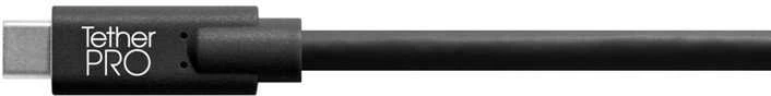 USB kabelis - Tether Tools Pro USB 3.0 Micro-B 4.6m aukštos matomumo oranžinis