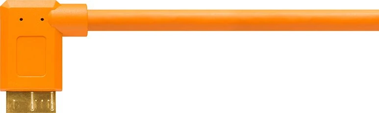 USB kabelis - Tether Tools Pro USB 3.0 Micro-B 4.6m aukštos matomumo oranžinis