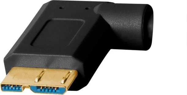 USB kabelis - Tether Tools Pro USB 3.0 Micro-B 4.6m aukštos matomumo oranžinis