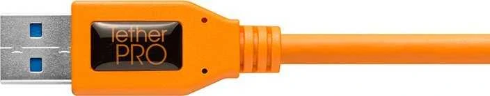 Tether Tools TetherPro 4,6 m kabelis USB 3.0 į USB-C Oranžinis CUC3215