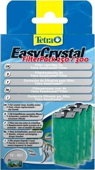 Tetratec EasyCrystal FilterPack 250/300 kempinės be anglies
