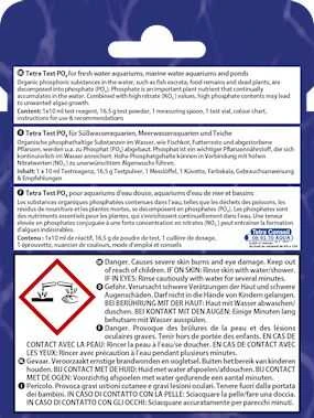 PHOSPHAT Test P04 10 ml TETRA testas