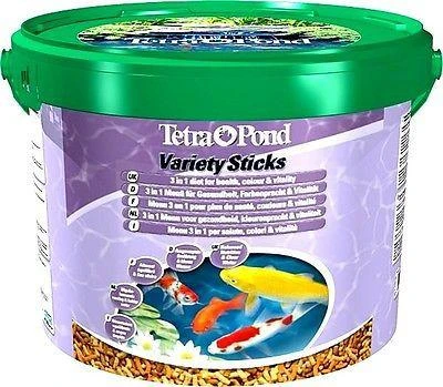 „Tetra Pond Variety Sticks“ tvenkinio trąšos, 10 l – kibiras (396410)