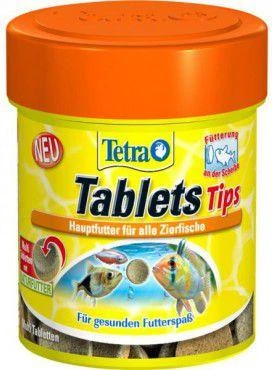 TetraTips Futtertabletten 75tbl.pašaras visoms dek.žuvim