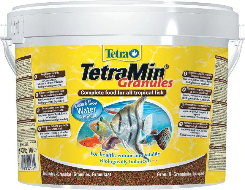 Tetra pašaras žuvytėms TetraMin Granules, 10 L