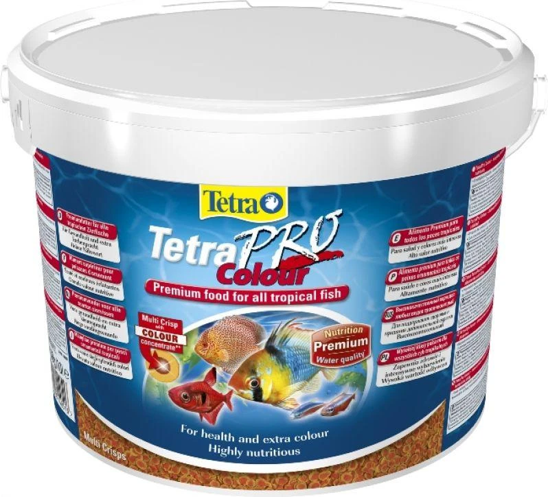 TetraPro Color MultiCrisps 10l ryškinantis spalva pašaras