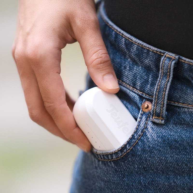 Ausinės Teufel REAL Mėlynos TWS 3 Ausinių rinkinys Belaidės Į ausį Jungtys/muzika Bluetooth Baltos