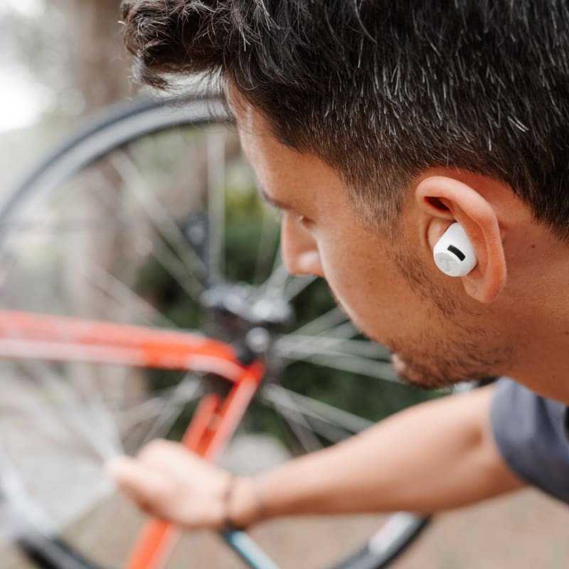 Ausinės Teufel REAL Mėlynos TWS 3 Ausinių rinkinys Belaidės Į ausį Jungtys/muzika Bluetooth Baltos