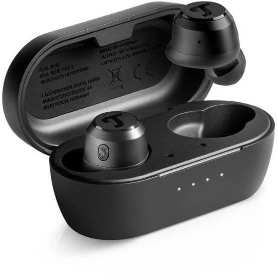 Ausinės Teufel REAL Mėlynas TWS 3 True-Belaidės In-Ear Bluetooth Earphones night juodas