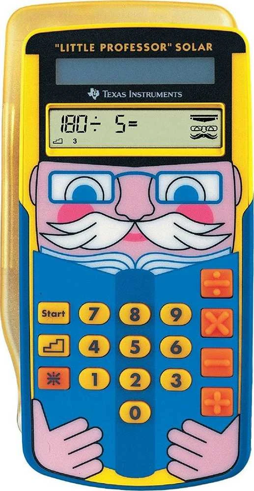Kalkulator Texas Instruments Teksaso instrumentai Little Professor Solar
