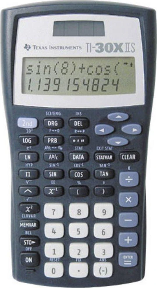 Texas Instruments TI-30X II Solar skaičiuotuvas