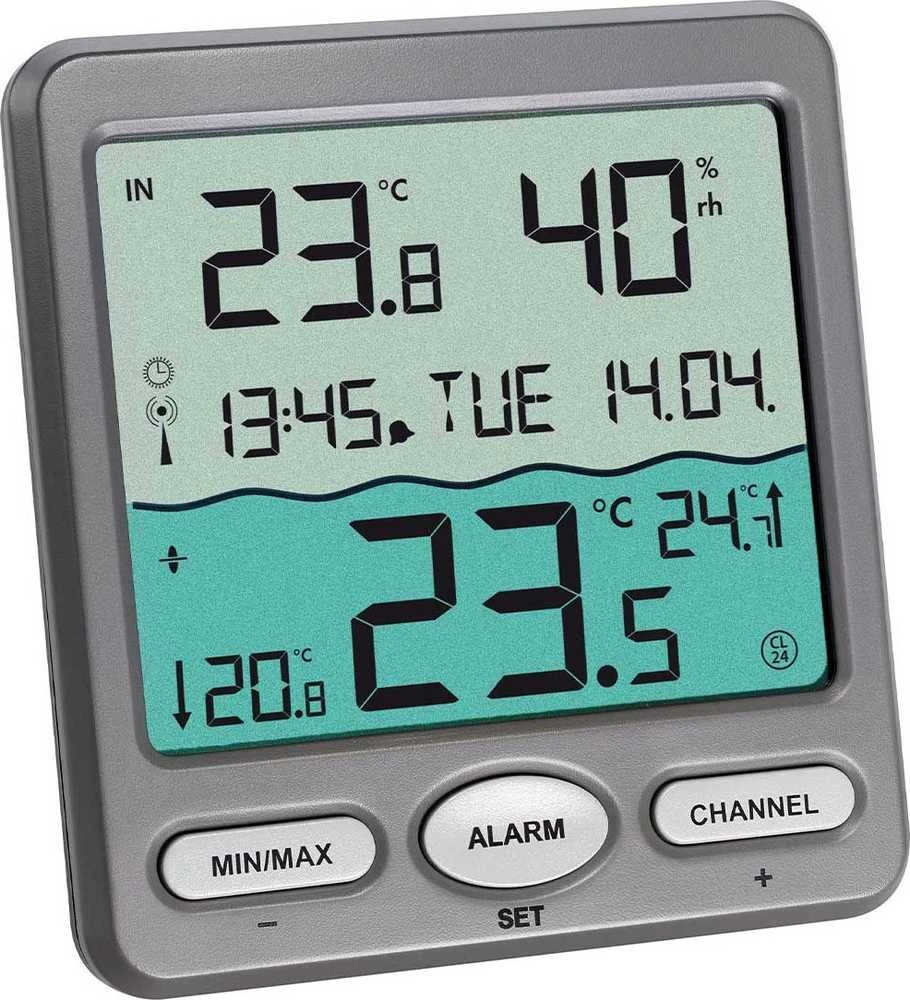 TFA Dostmann TFA 30.3056.10 VENICE Funk-Poolthermometer